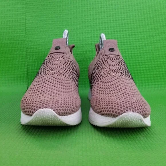 ✅Carvela Janeiro Embellished Knitted Trainers BLUSH Pull On Sneakers Women's 36 - Picture 7 of 13